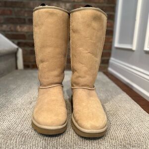 UGG Classic Tall Boot, Sand, Size 11